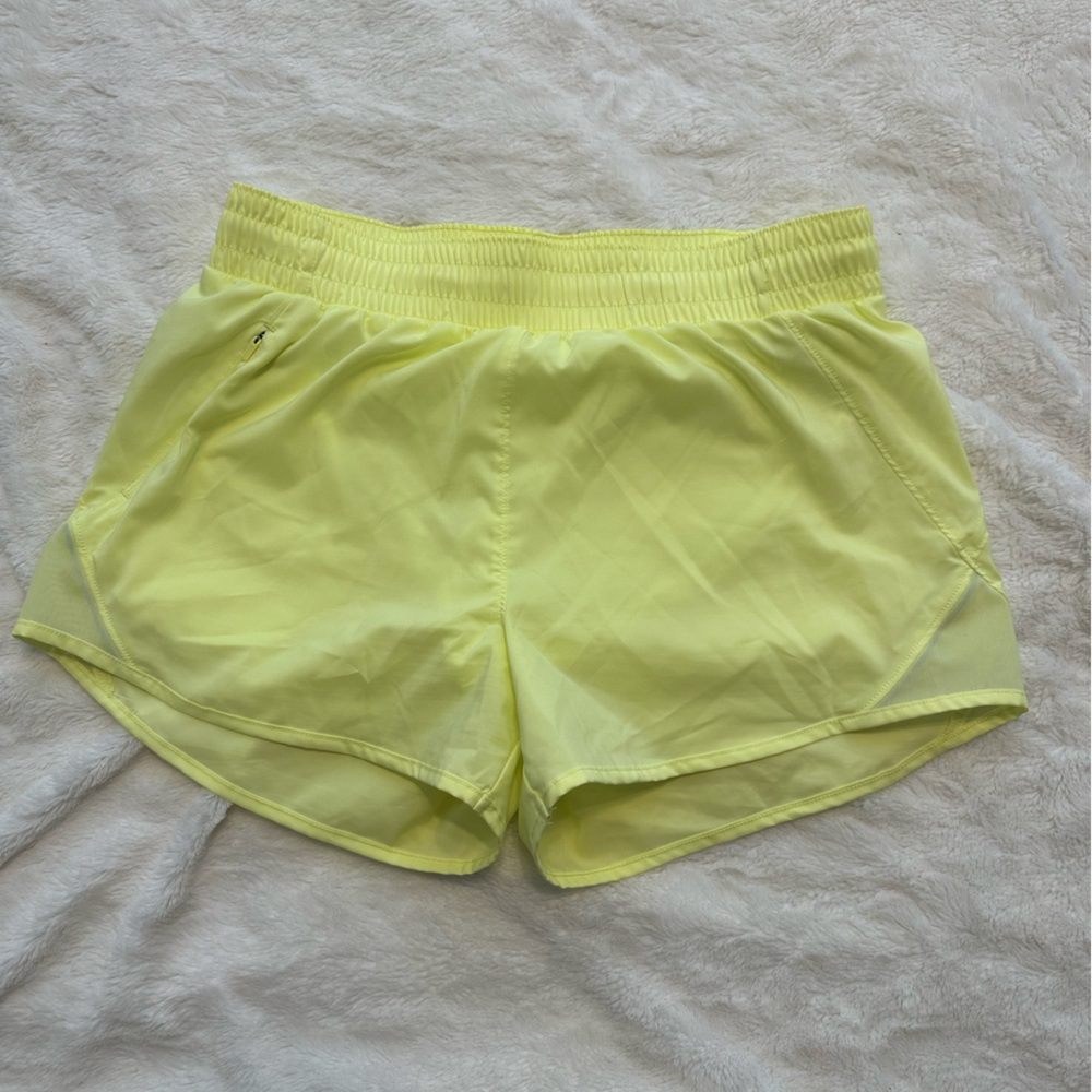 Women’s All In Motion Yellow Shorts